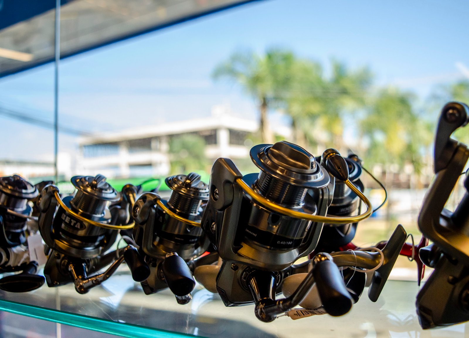Equipamentos para pesca esportiva